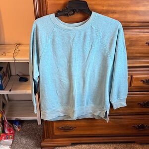 Victoria's Secret Light Blue Sweatshirt